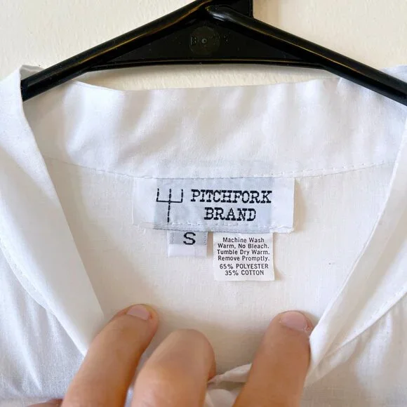 Fitchfork Ruffled Blouse – size small - Picture 5 of 7